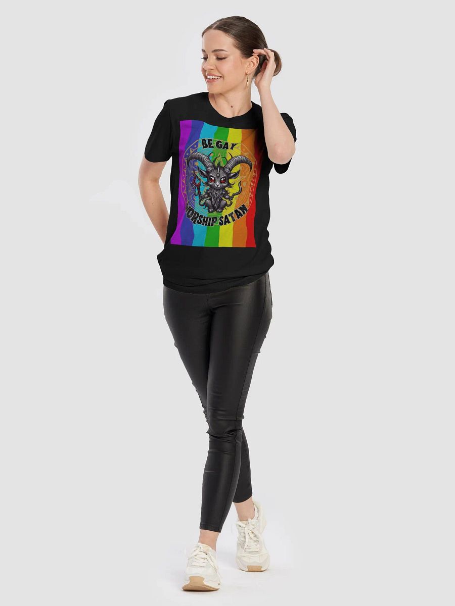 Be Gay Worship Satan Tee product image (10)