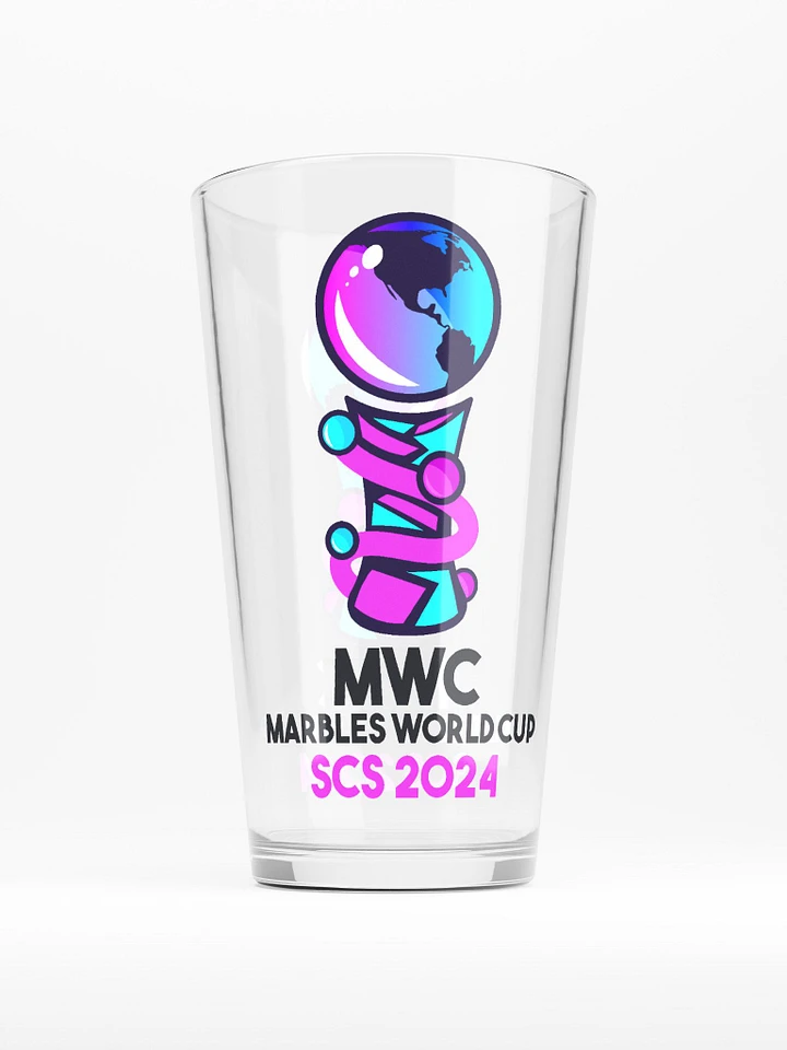 MARBLES WORLD CUP PINT GLASS product image (2)
