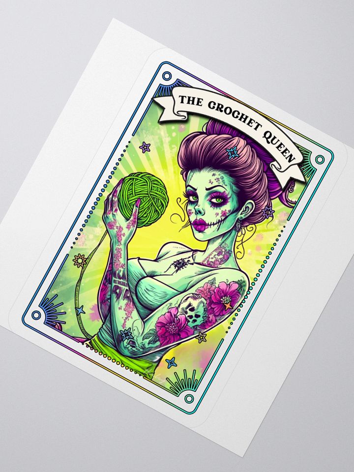 Zombabes: The Crochet Queen Sticker product image (2)