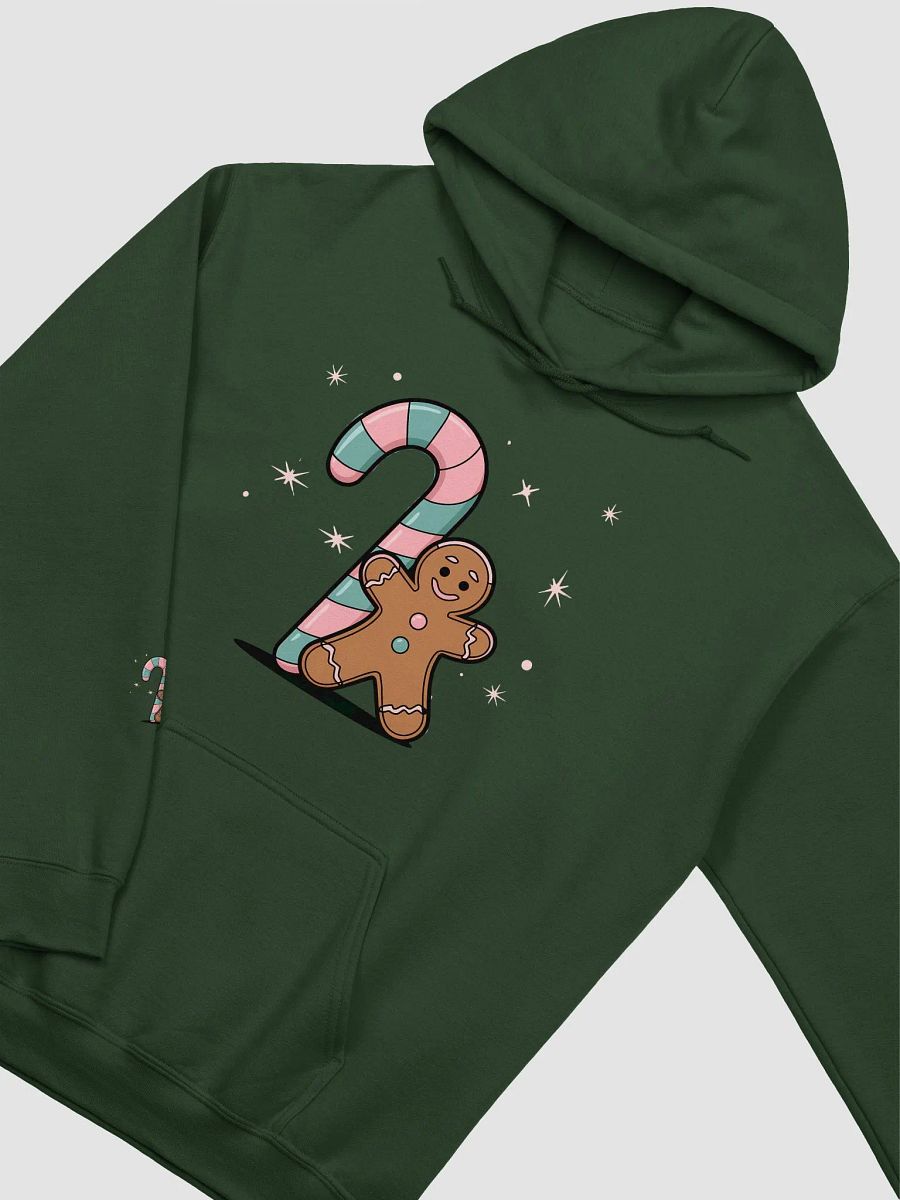 Festive Candy Cane and Gingerbread Man classic Hoodie product image (18)