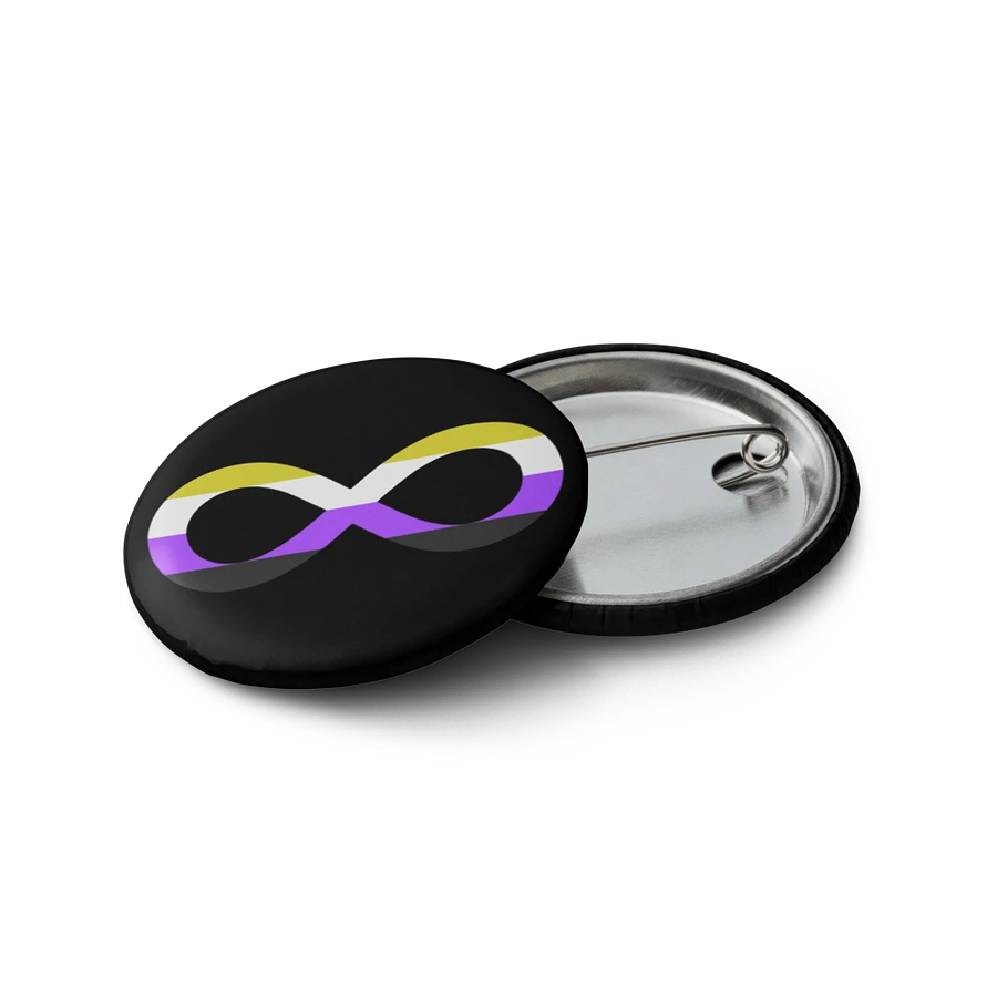 Non-Binary Autistic Infinity Pin Set product image (3)