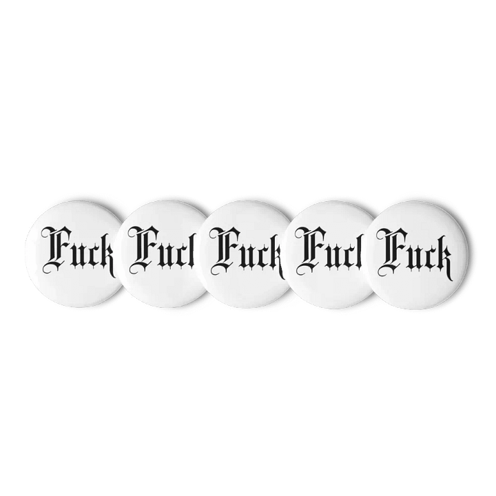 Fuck Buttons (Five Pack) product image (1)