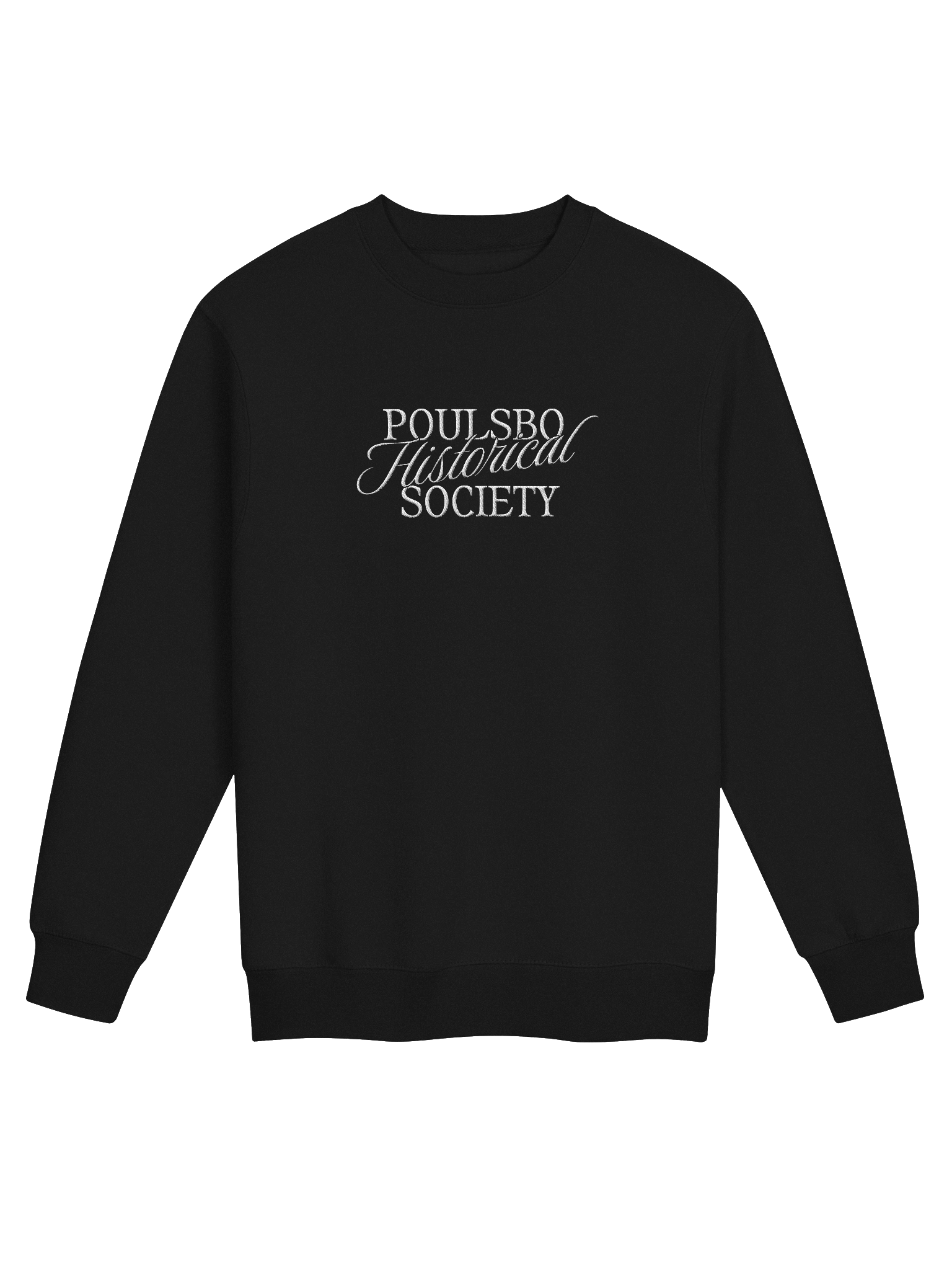 Embroidered Poulsbo Historical Society Crewneck Sweatshirt product image (17)