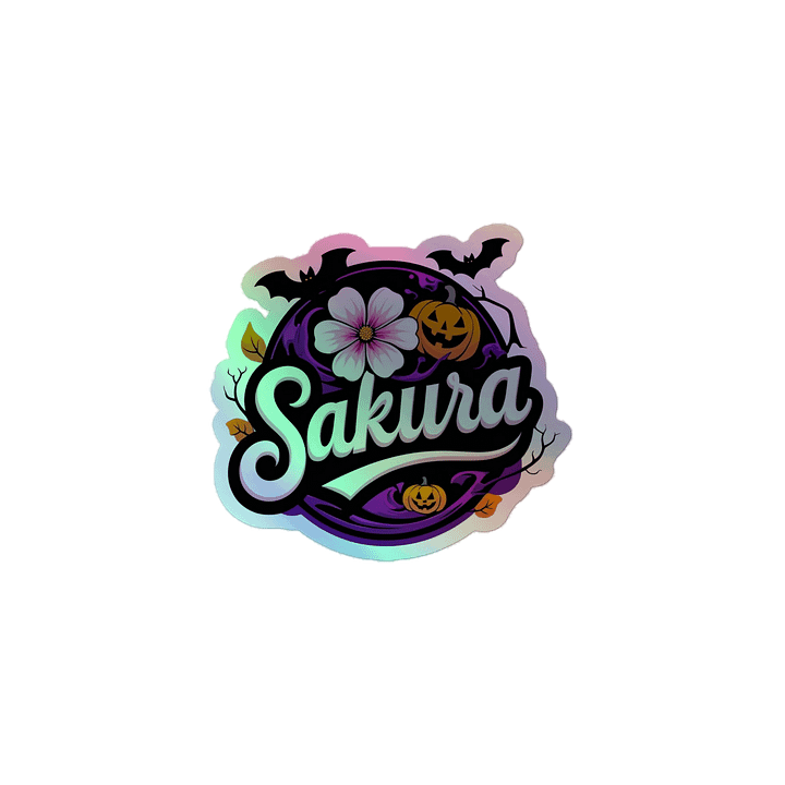 Sakura Kiss-Cut Holographic product image (1)