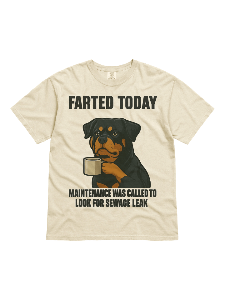 Rottweiler Farted Today T-Shirt product image (4)