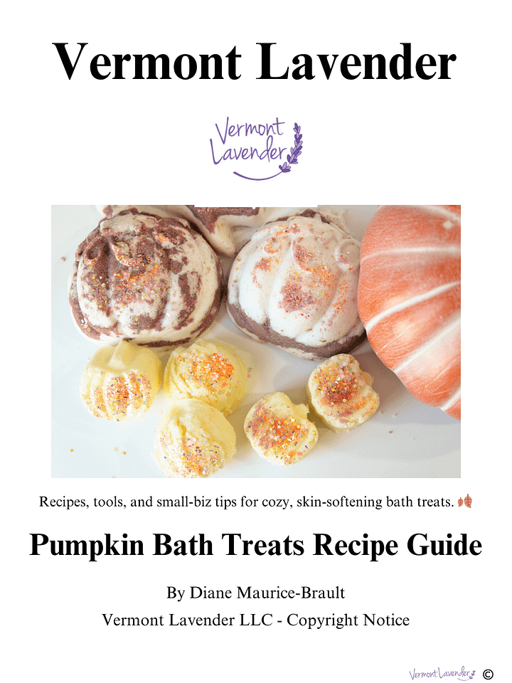 Pumpkin Bath Treats Recipe Guide product image (1)