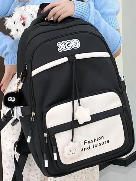 Men's And Women's Same Fashion All-match Backpack Large Capacity - VIA Onlineshop product image (3)