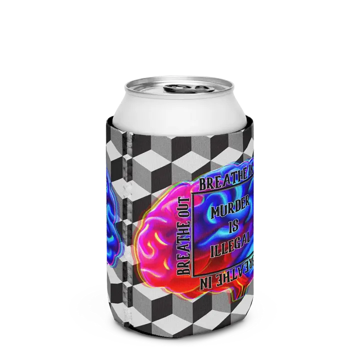 Mindful Can Cooler: Murder Is Illegal Edition product image (3)