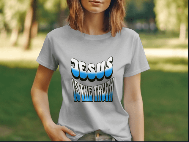 Jesus is the Truth T-Shirt | Embrace Faith with Christian Apparel product image (1)