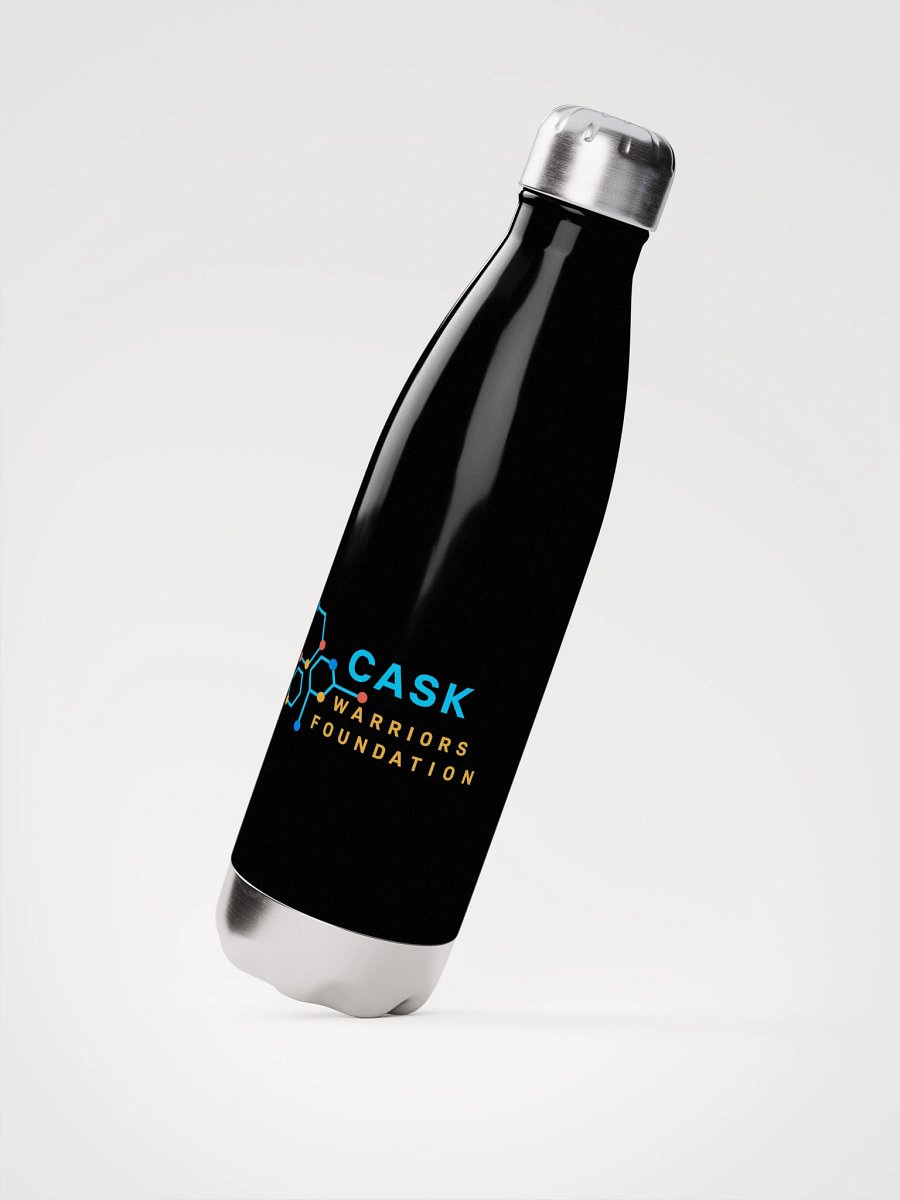 CASK Warriors “Essence of Strength” Stainless Steel Water Bottle. Because water is essential to life—just like hope. product image (4)