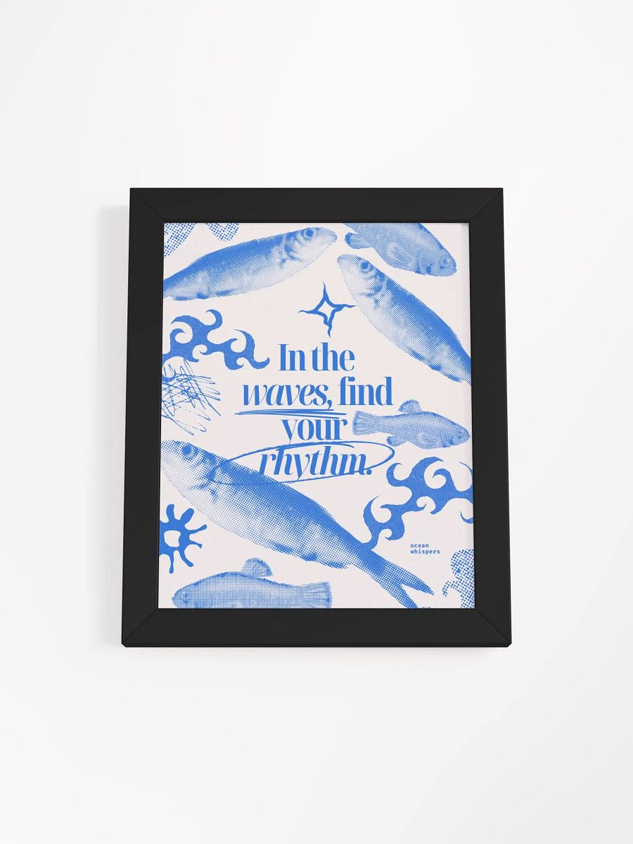 Rhythmic Ocean Dreams Framed Poster product image (4)