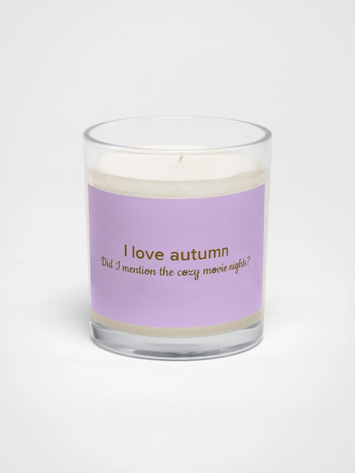 Cozy Autumn Nights Soy Wax Candle product image (2)