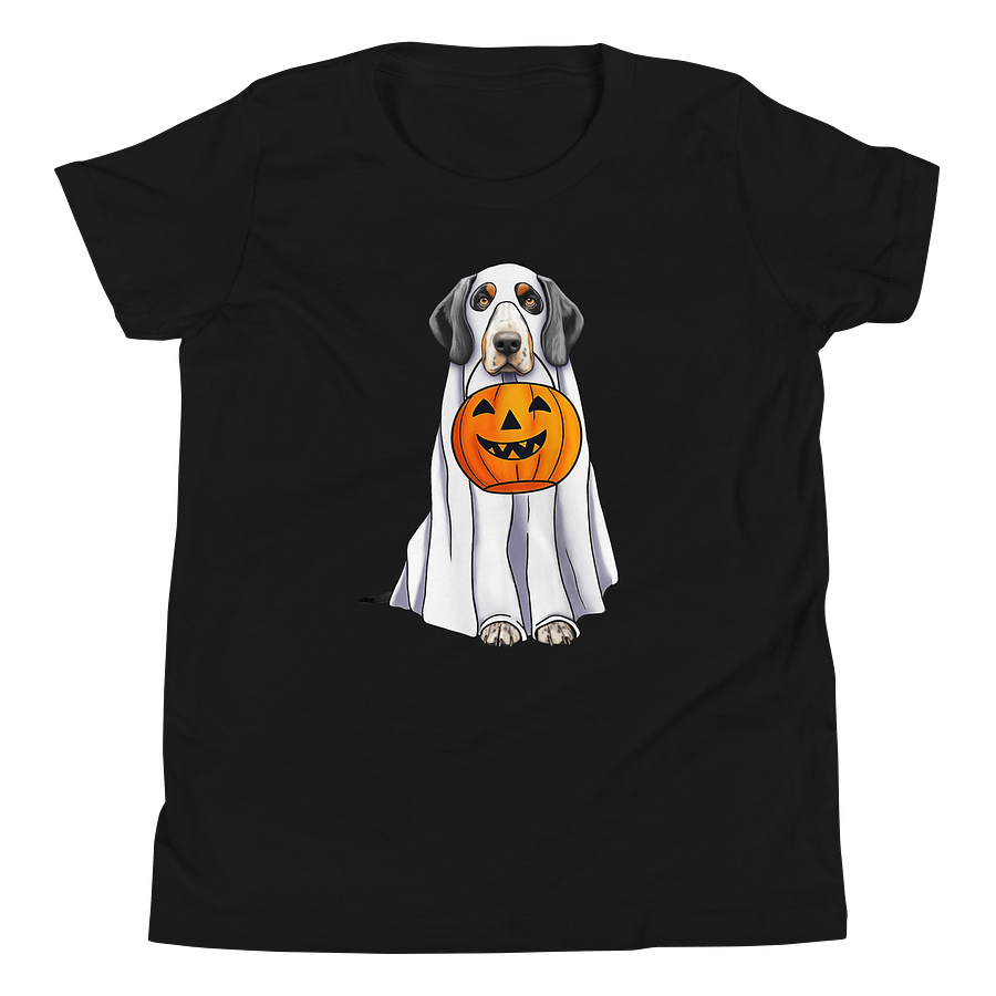 Halloween Bluetick Coonhound Youth T-Shirt product image (5)