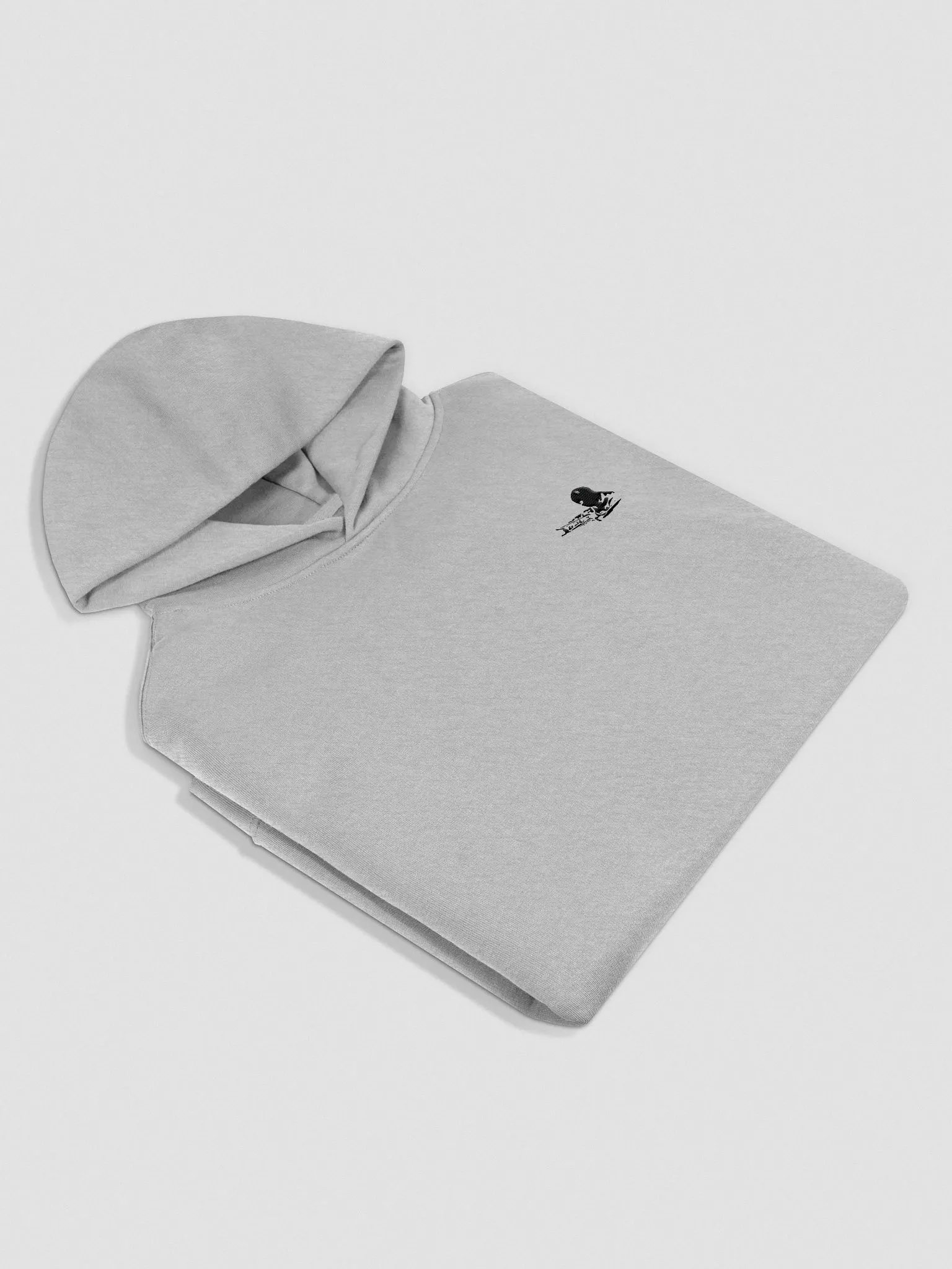 Long-sleeved hoodie with a hooded figure pattern product image (4)