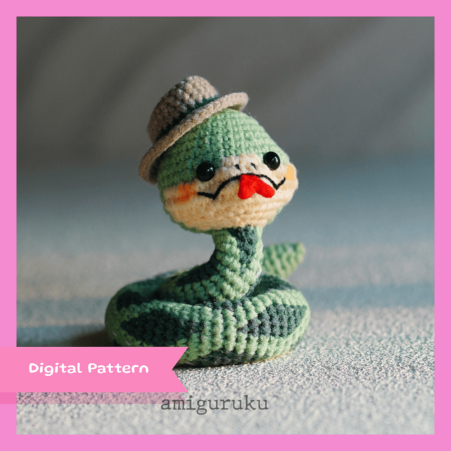 Slippy the Snake - Digital Pattern product image (1)