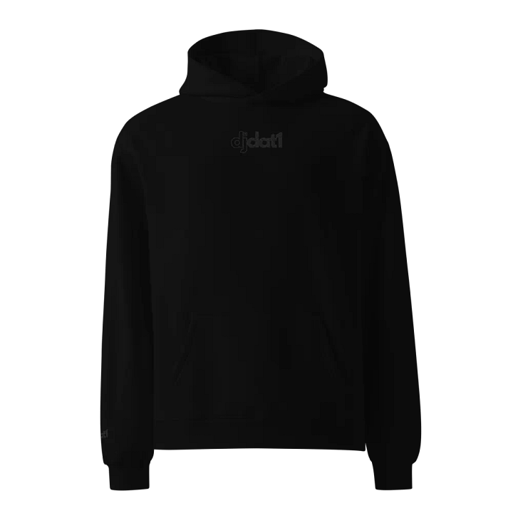 [DJDAT1] Premium Hoodie w/ Embroidered Logo (black logo) product image (6)