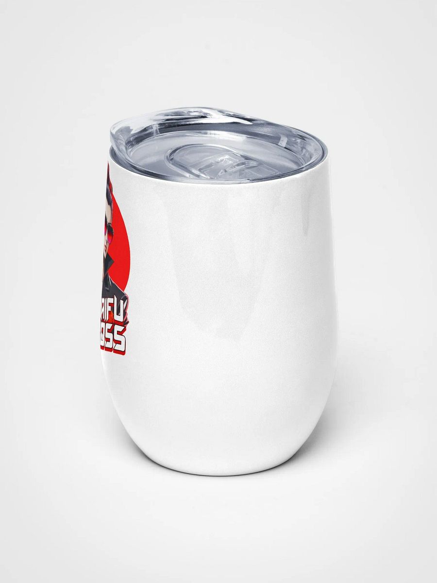 Waifu Boss v2 - Wine Tumbler Cup - 12 oz - High-Grade Stainless Steel product image (5)