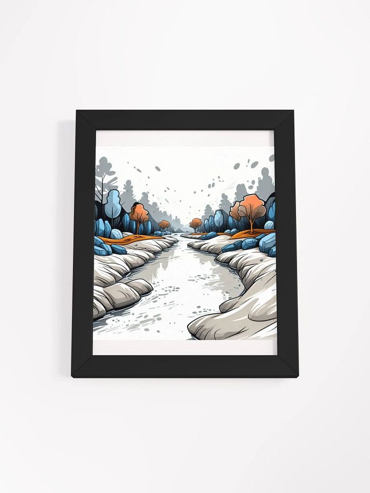 Riverscape Reverie Framed Poster product image (6)
