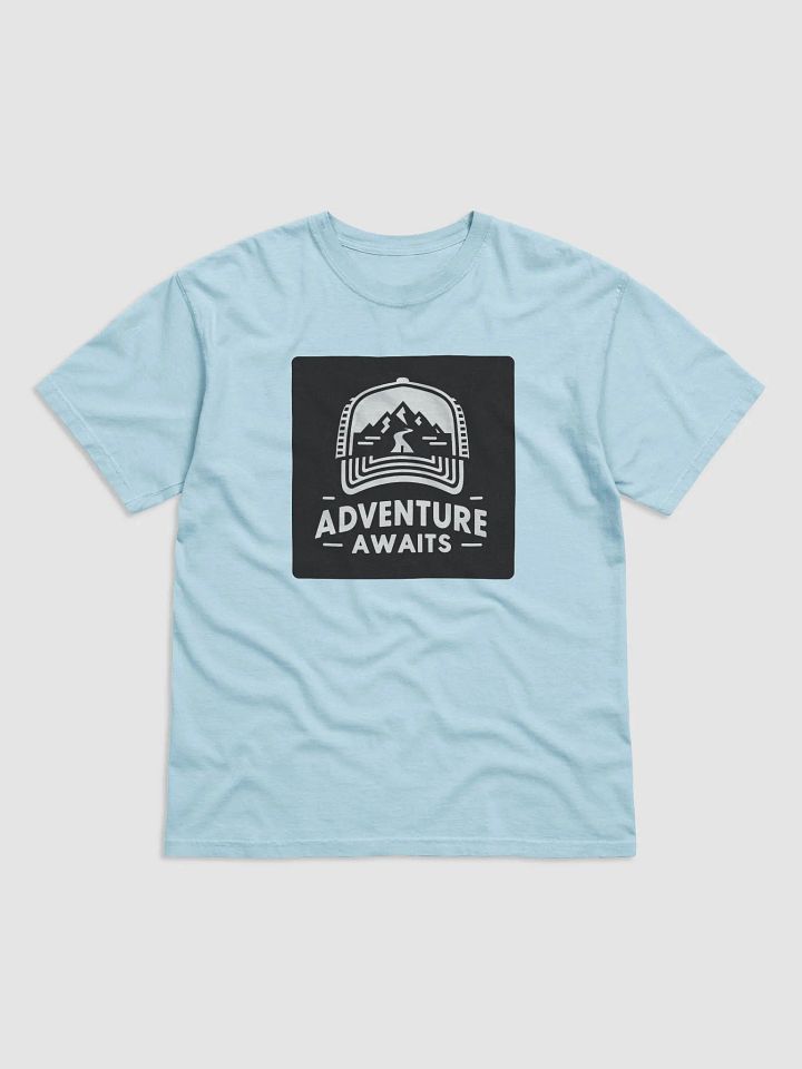 Adventure Awaits Mountain Cap Graphic Tee product image (2)
