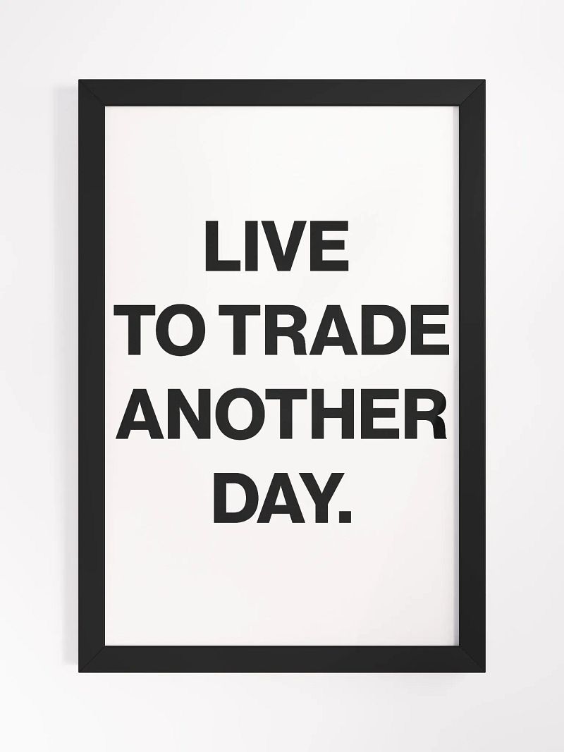 Live to Trade Another Wall Art