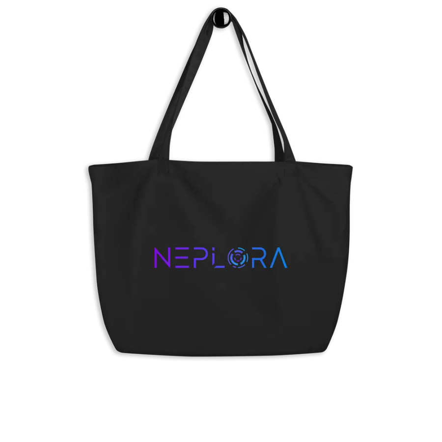 Neplora Organic Canvas Statement Tote product image (5)