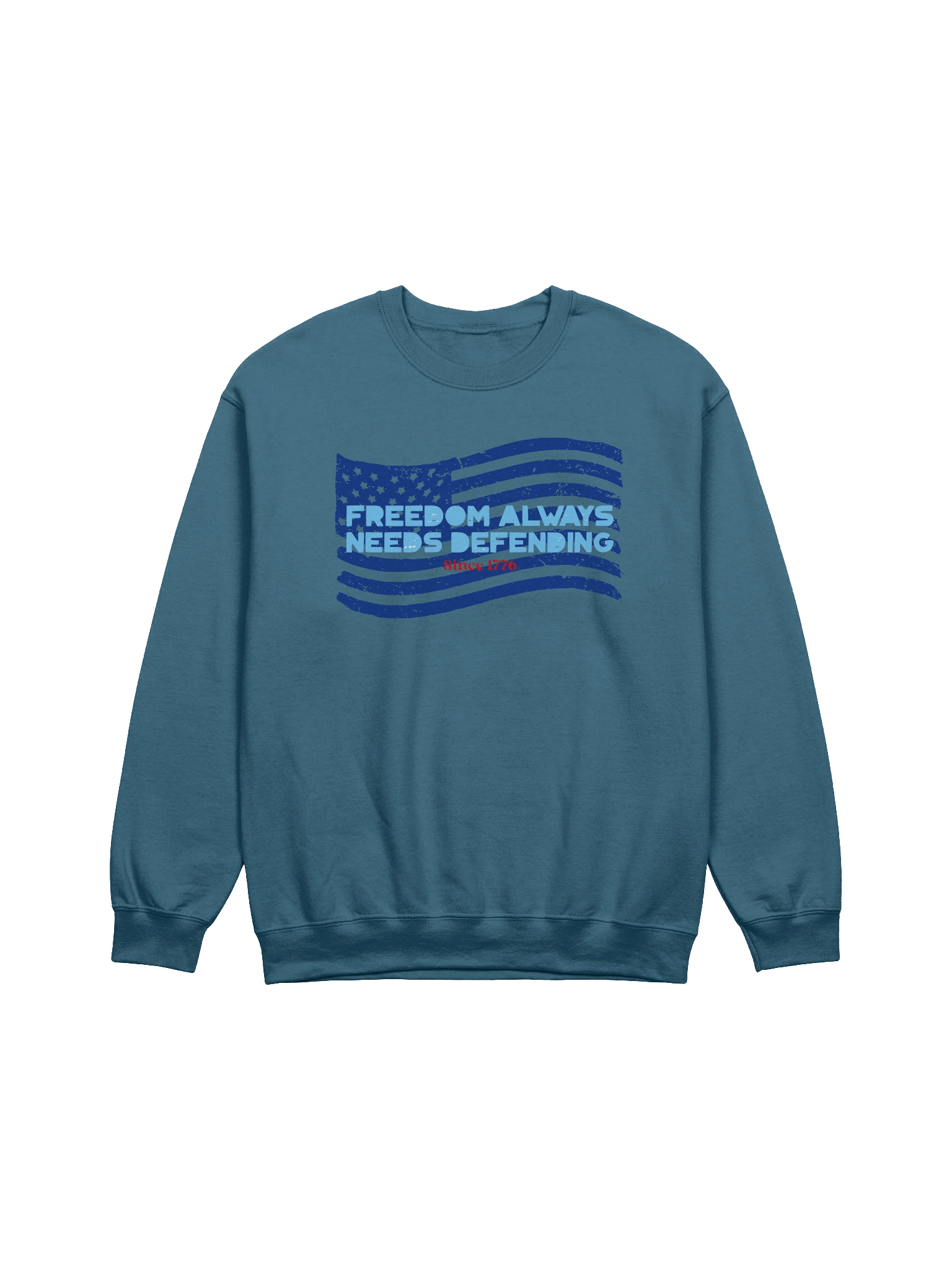 Patriotic Defender Crewneck Sweatshirt product image (1)