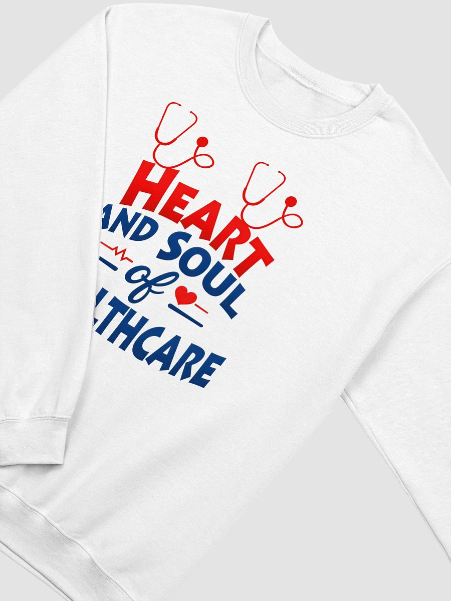 Heart and Soul of Healthcare Crewneck Sweatshirt product image (10)