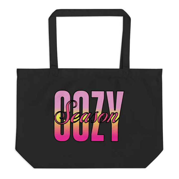 Cozy Season Organic Cotton Tote product image (1)