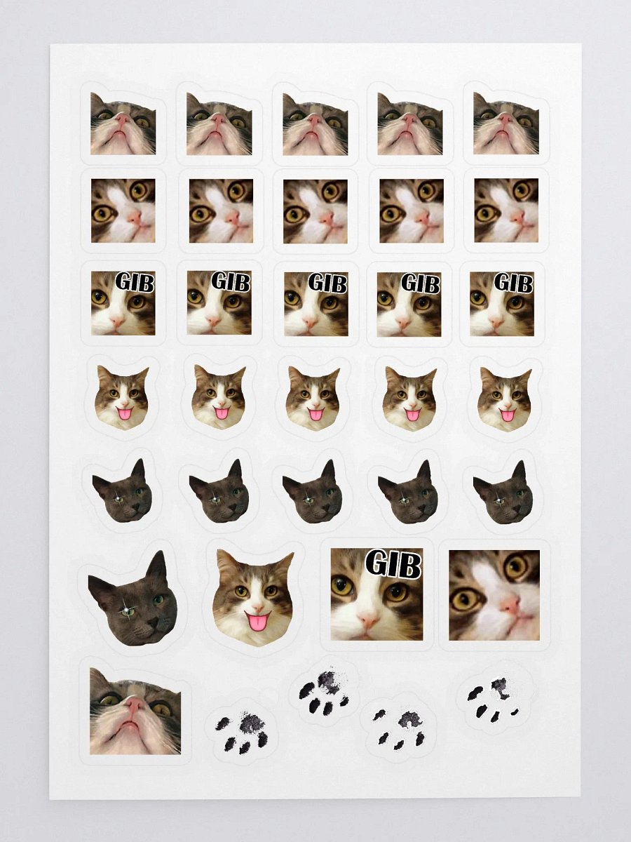 Domestic Purr Machines Emote Stickers product image (3)