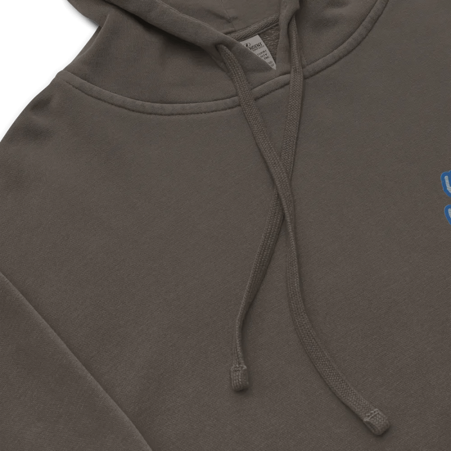 Habitual Instigator (L.C. blue steel design) embroidered pigment hoodie product image (8)