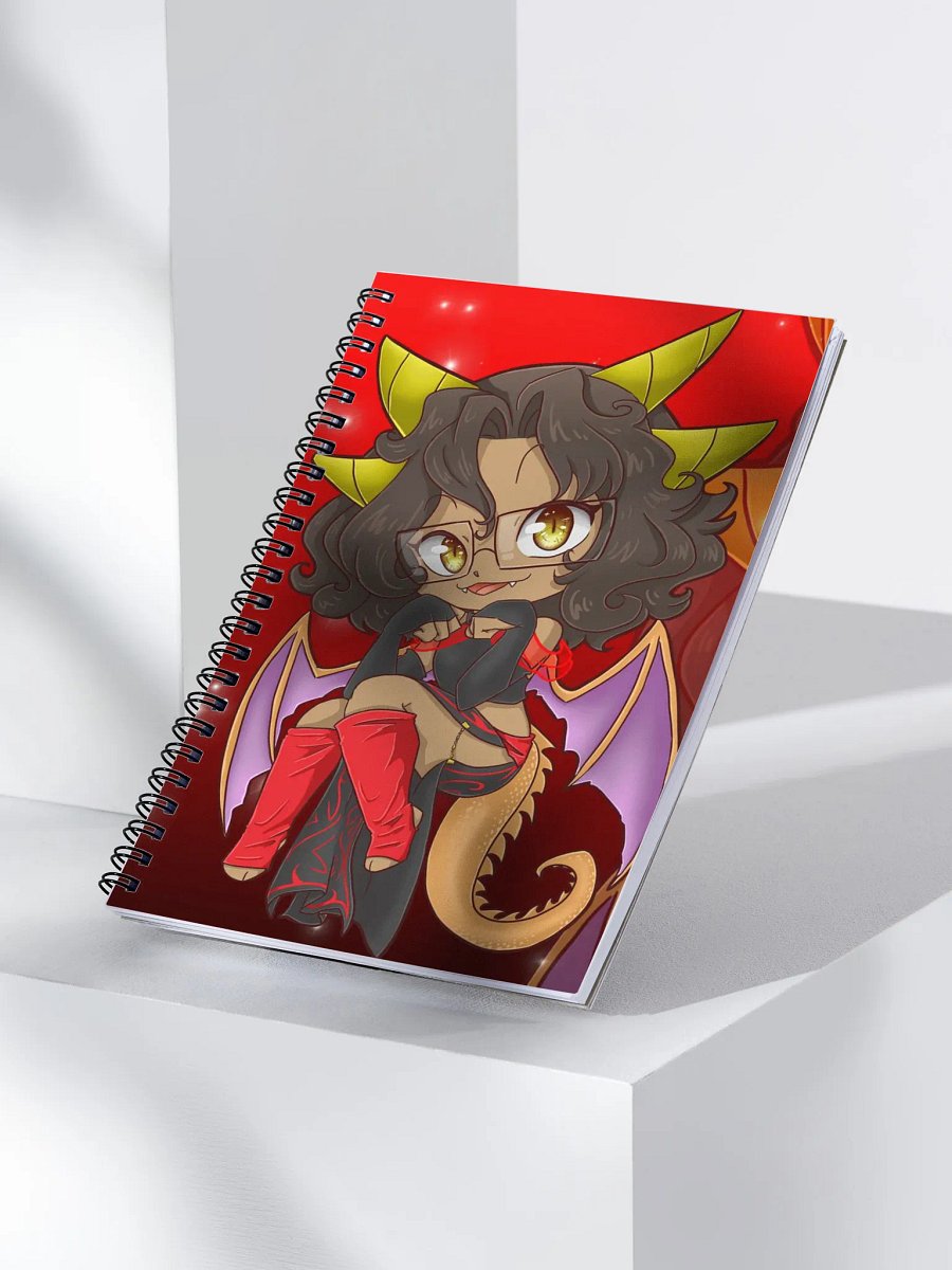 Chibi Din Spiral Notebook product image (3)