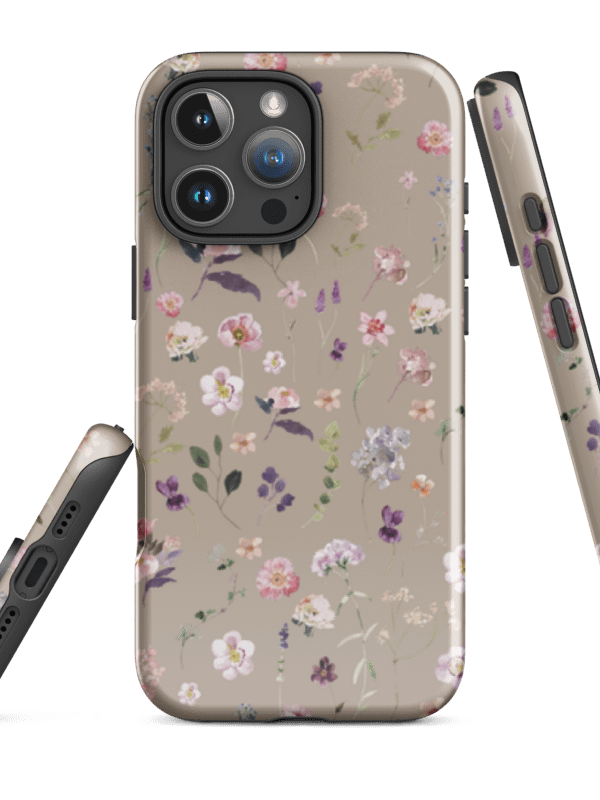 Whimsical Floral Delight iPhone® Tough Case product image (1)