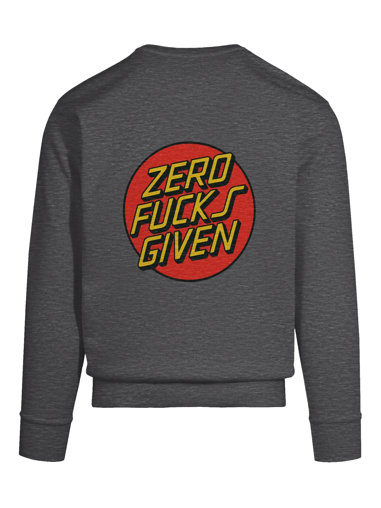 ZERO F*S GIVEN – Bold Skate Logo Parody** product image (11)