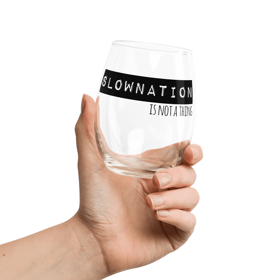 Slownation stemless wine glass product image (9)