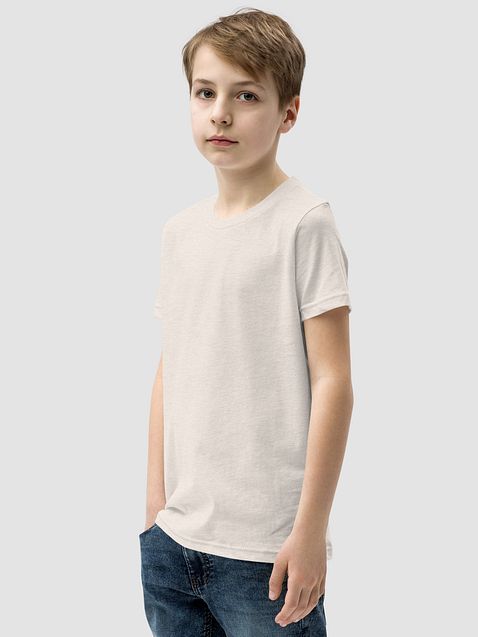 Photo showing Bella+Canvas Youth Short Sleeve T-Shirt
