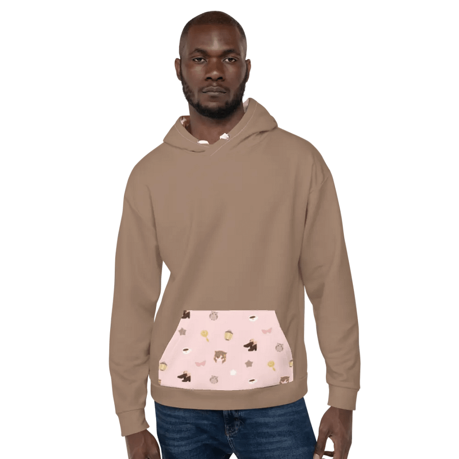 Lovely Pattern Canvas Recycled Hoodie product image (6)