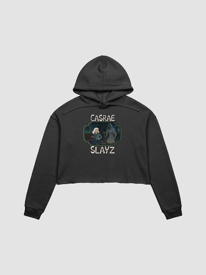 CasRae Ghost Hunting Cropped Hoodie product image (2)
