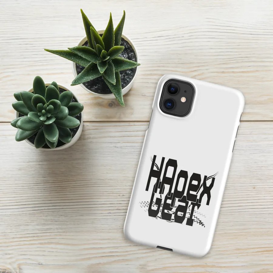 Black HApex Gear Black Logo - White- Snap Case for iPhone® product image (8)