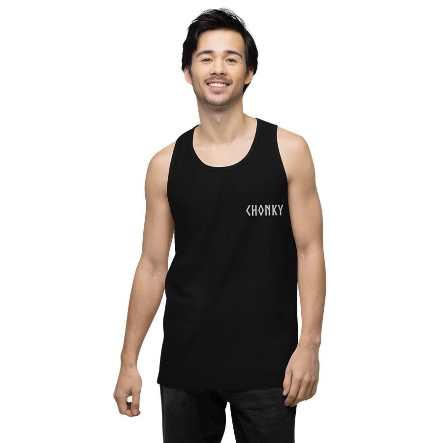 CHONKY - Tank Top Men White Embroidery product image (29)