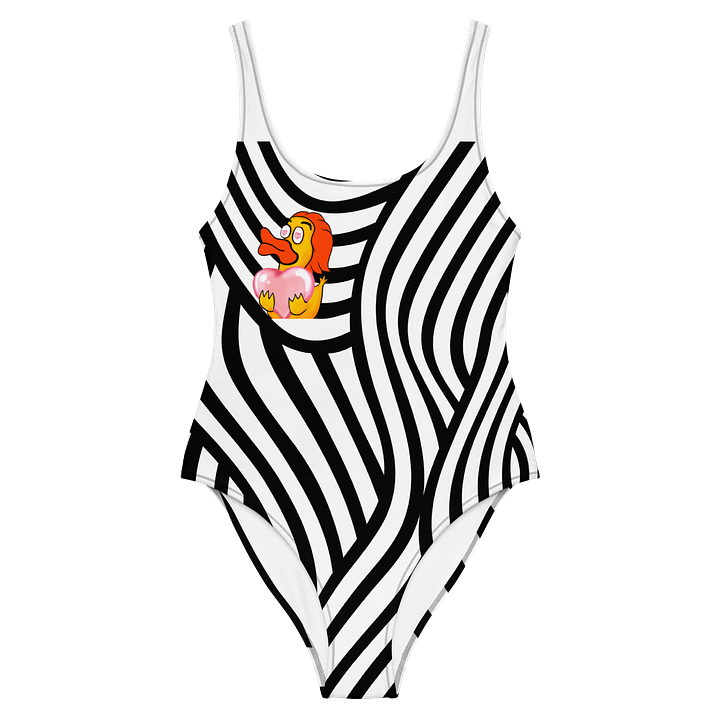 "Squiggly" One Piece Bathing Suit product image (2)