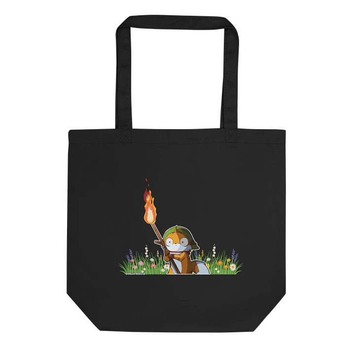 Tots the Fox Torch Tote Bag product image (1)