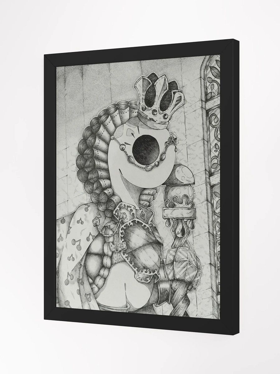 Poster avec cadre "la reine des tortues" product image (2)