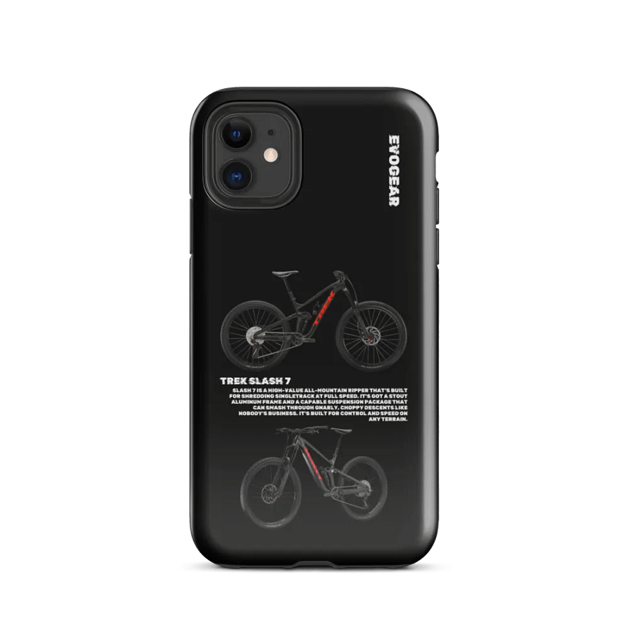 Black Slash 7 iPhone Case product image (2)