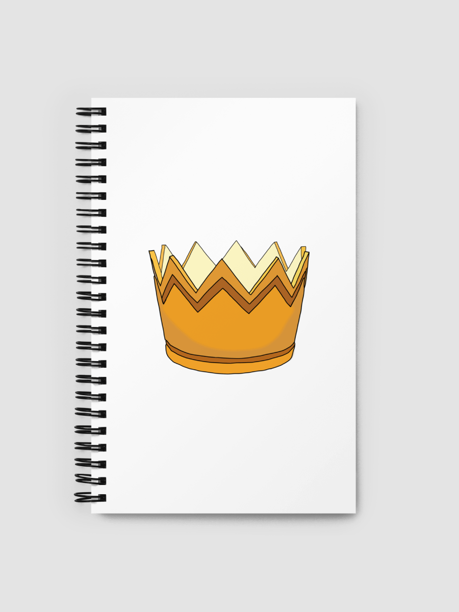 Fall Guys Crown Spiral Notebook product image (1)