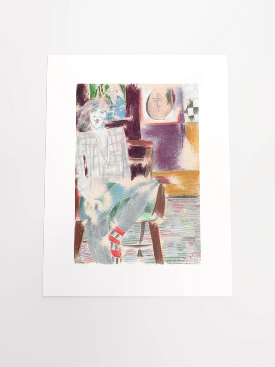 Sloy in Chair 03.25.85 print product image (5)