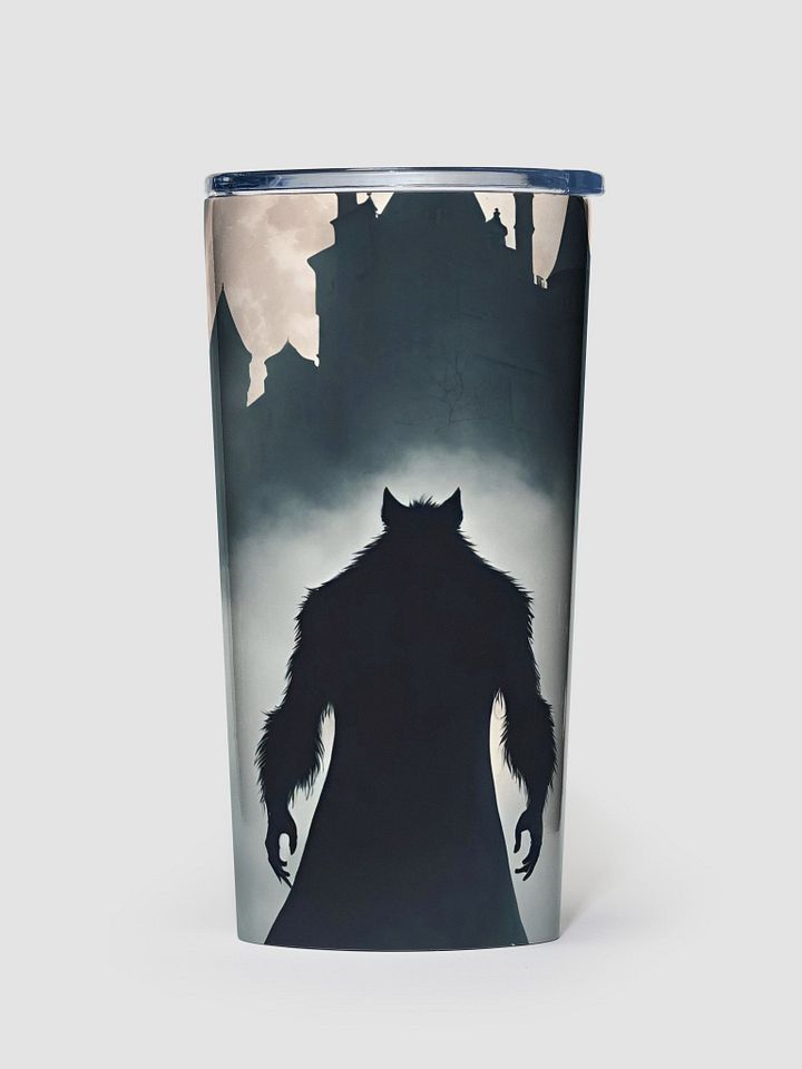 Moonlit Werewolf Stainless Steel Tumbler product image (1)