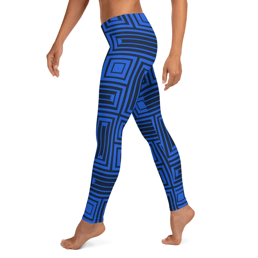 Symmetry Blue All-Over Leggings product image (10)