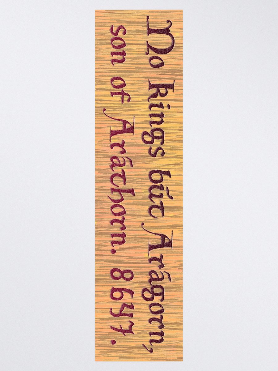 No Kings Bumper Sticker product image (3)