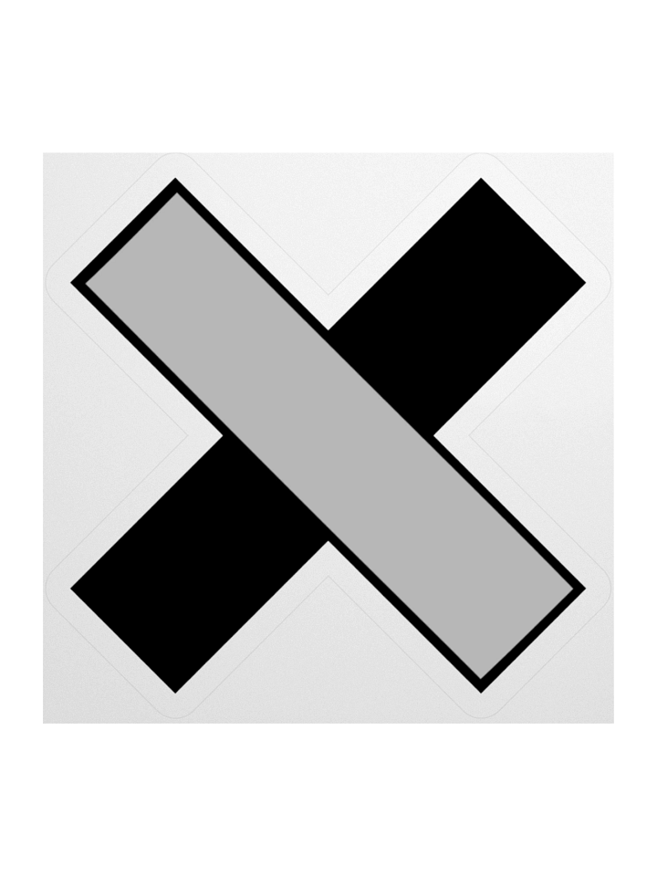 X Sticker product image (3)