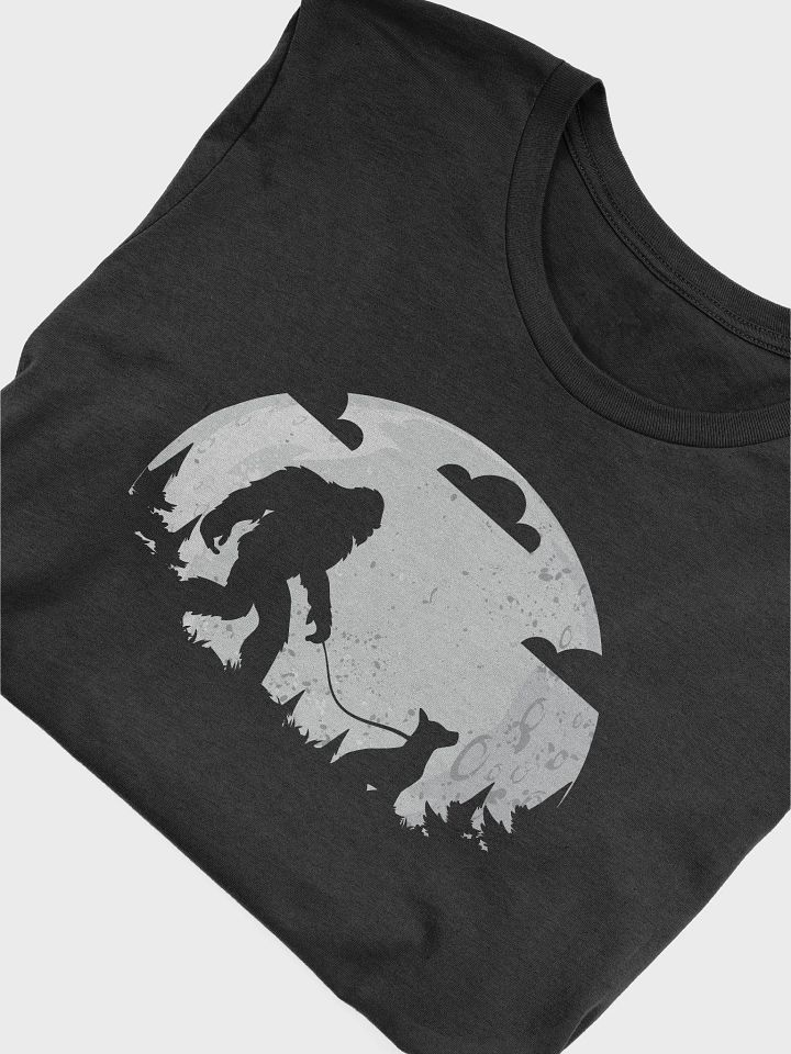 Big Foot Walking His Dog T-shirt product image (1)